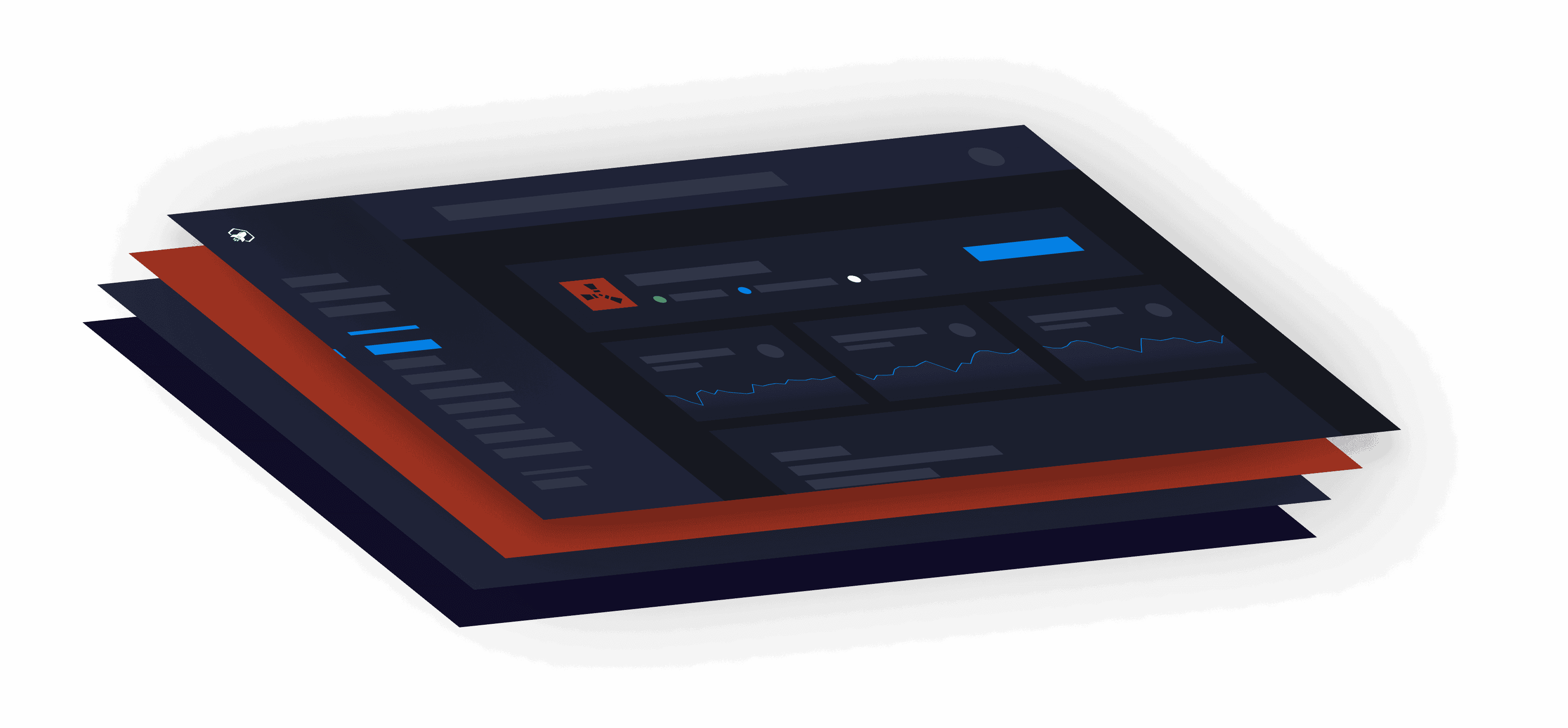 illustration of our hosting panel